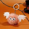 Plush Pendants Plush Bat Doll Keychain Plush Keyring Bag Pendants Halloween Keychain Key Holder Car Hanging Halloween Decor