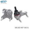 2PCS 1K0407365C 0407365B Suspension Control Arm Ball Joint For VW Golf MK6 GTI Tiguan Touran Passat CC Sciricco 1K0 407 366 C