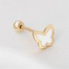 [Onm] Onm 14K Gold Needle Color Butterfly Gold Piercing (S9594220)