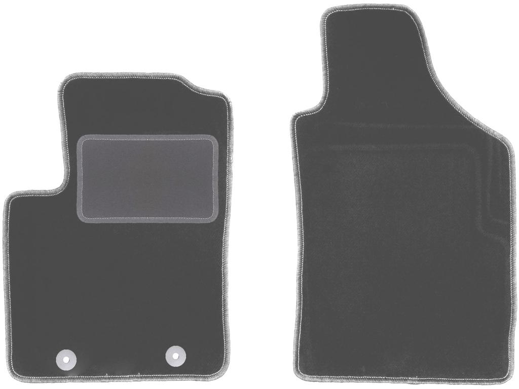 Передние коврики для автомобиля: Fiat 500 кабрио, хэтчбек (2007-2013 гг.)
