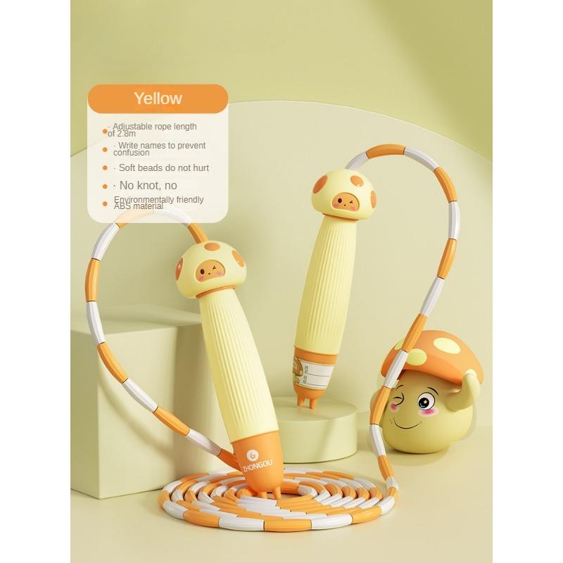 Bamboo Skipping Rope That Can Write Names for Children, Primary School Students, Kindergarten Beginners, Adjustable Rope