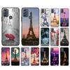 Eiffel Tower Phone Case for Motorola Moto E32 E20 E40 G22 G52 G20 G30 G100 G60 G50 G10 GPure GStylus G9 One Action Macro