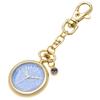 Fieldwork Women's Analog Pocket Watch with Keychain, Star Chart, Winter Triangle Design, Tanzanite, Sain Winter, ST296-4