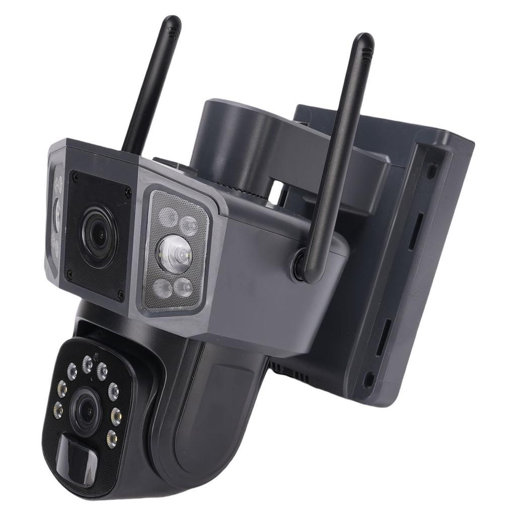 Solar Security Camera Wireless Outdoor 360 Degree View Battery Powered Wifi Outdoor Camera PIR