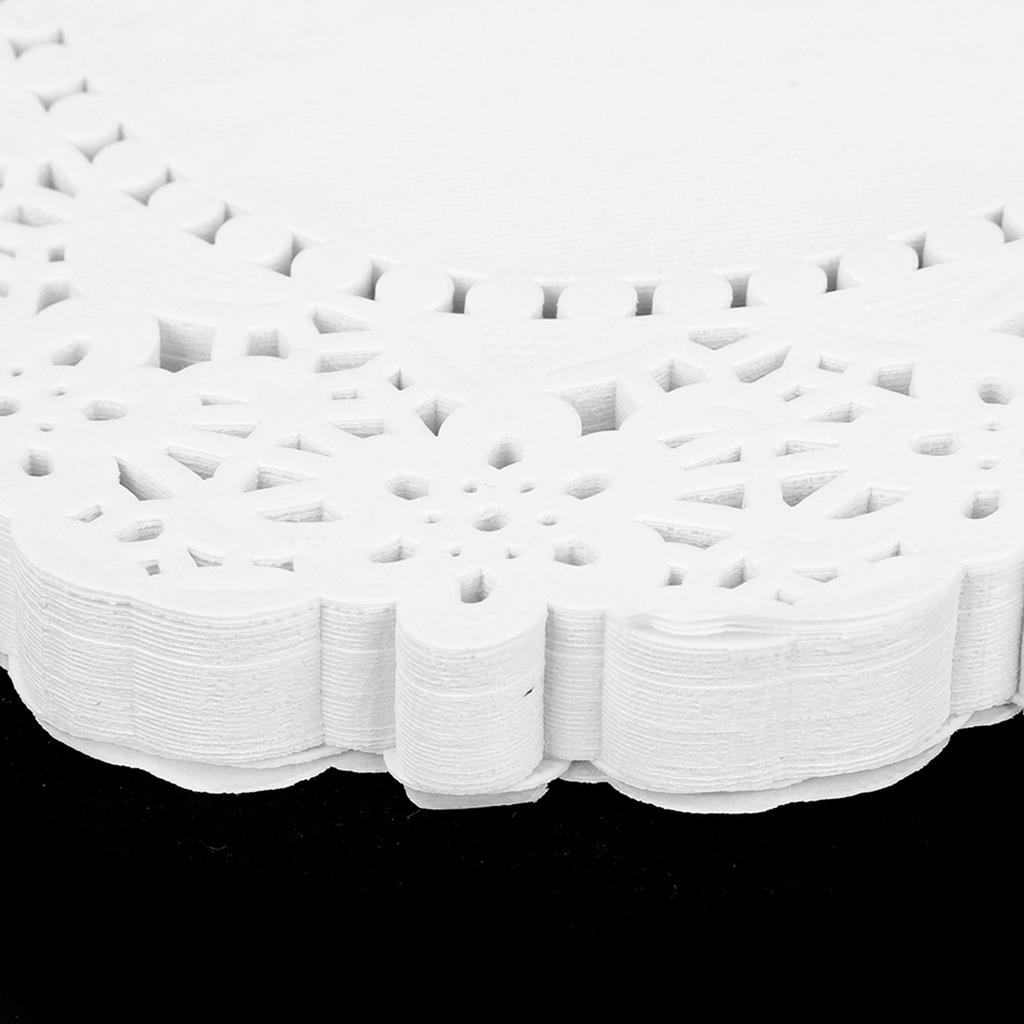 150 шт одноразовых впитывающих масло белых кружевных бумажных салфеток для выпечки Инструменты Аксессуары