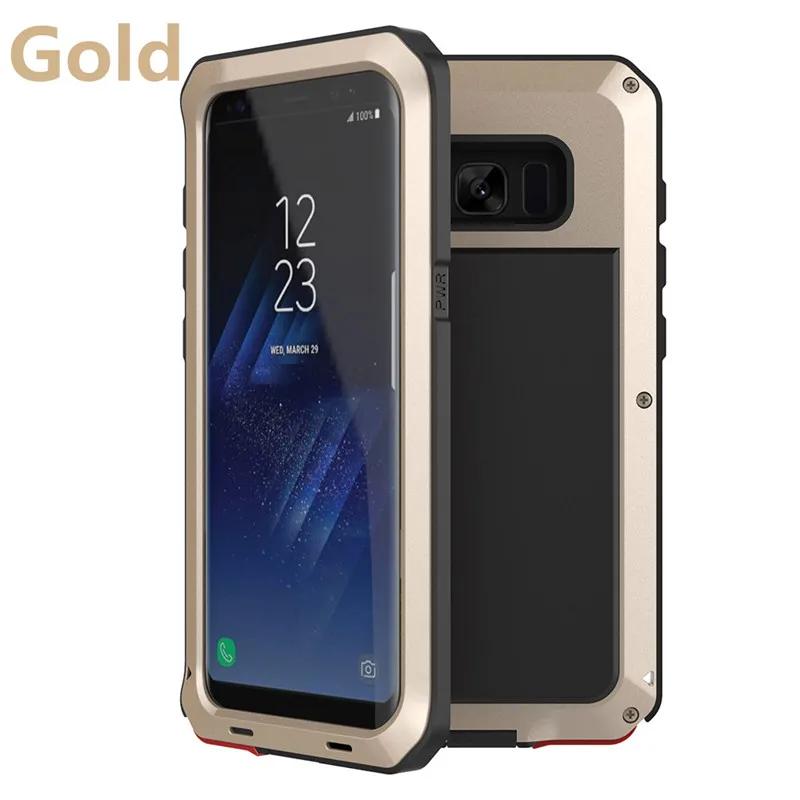 Роскошный металлический противоударный чехол-броня Doom Armor для Samsung Galaxy S7 S8 S9 S10 S20 Plus Note 9 10 Plus Edge