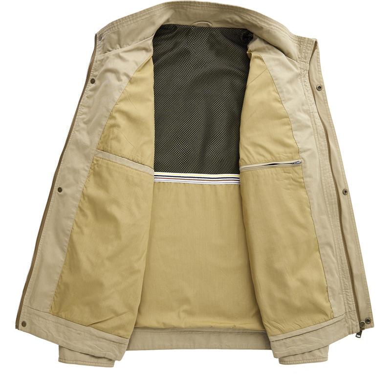 Jacket Men's Spring and Autumn Casual Loose Versatile Tooling Youth Trend Men's Jacket