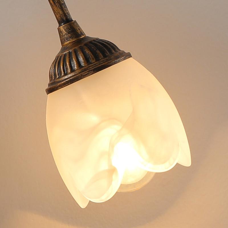 Настенный светильник с цветочным дизайном, креативные настенные светильники для гостиной, внутренние бра, декоративное освещение