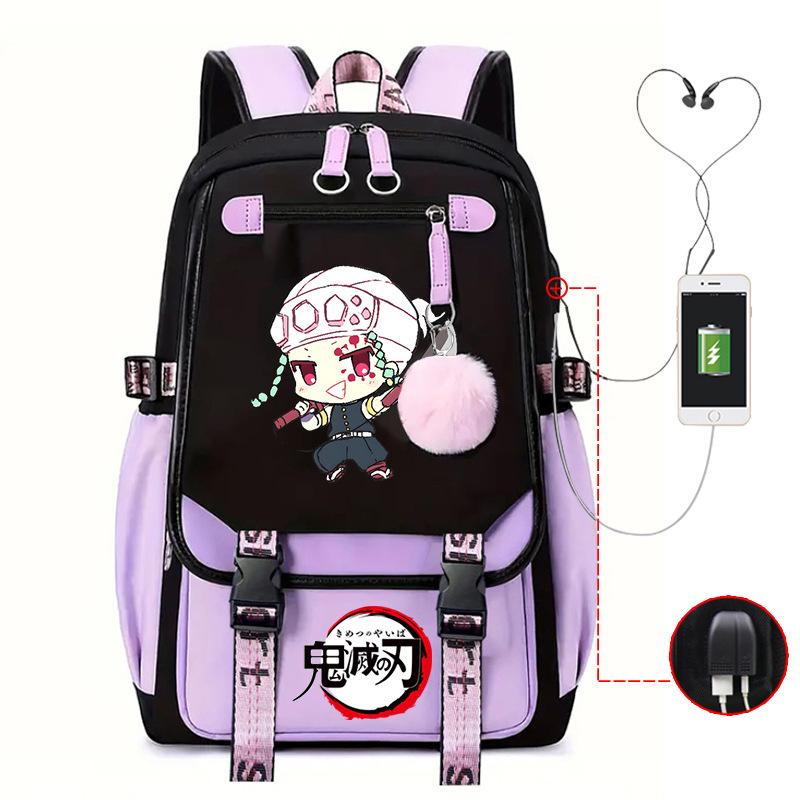 Истребитель демонов стол истребления призраков школьный рюкзак для ученика средней школы ученик начальной школы ученик средней школы