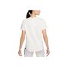 Nike Sportswear Flying Bird Pattern Printed Cotton Casual Soft Comfortable Classic Crew Neck Short Sleeve T-Shirt Women T-Shirts Sail-White FB8096-133