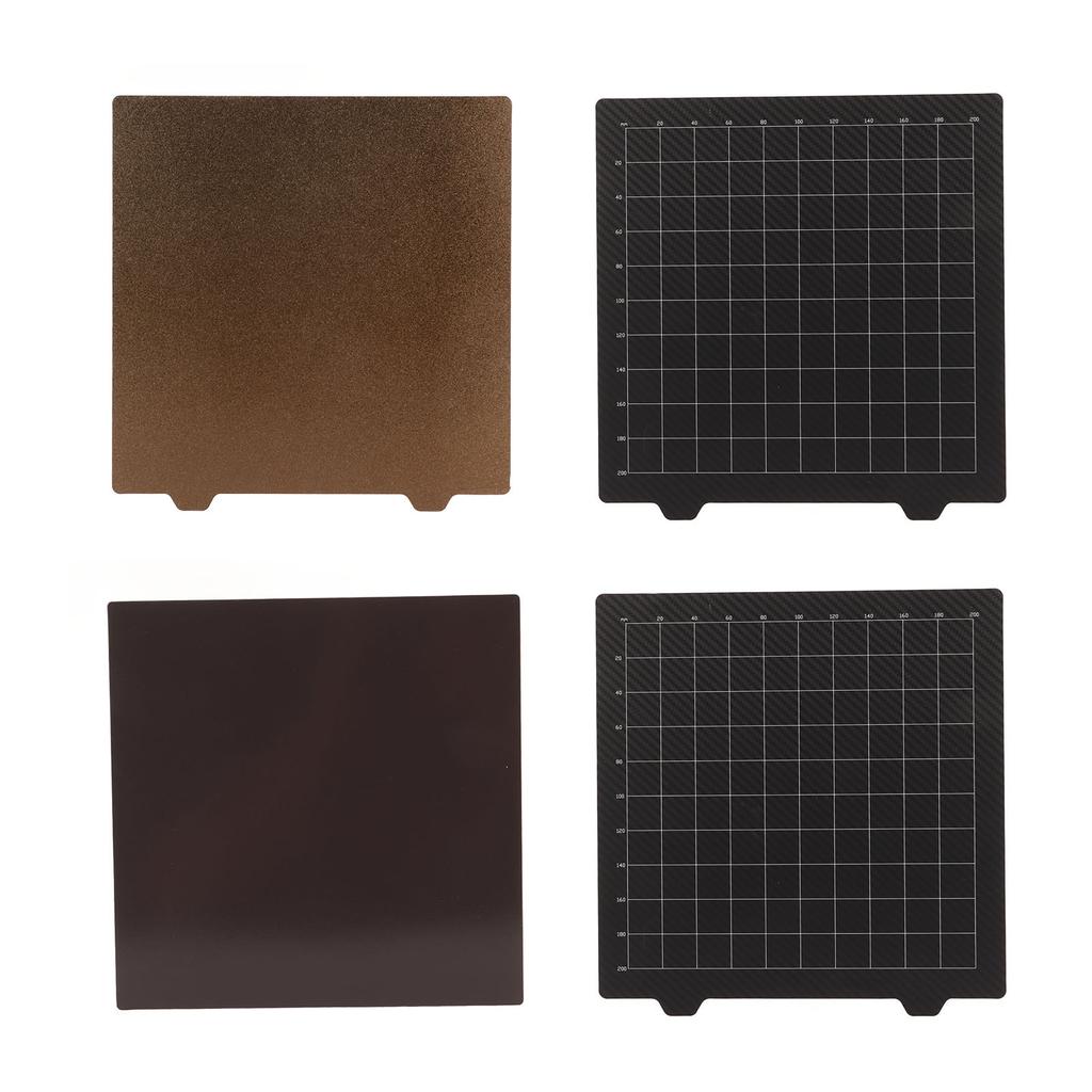 PEI Steel Plate 235x235mm Flexible Hot Bed Steel Plate for Ender 3 V2 for Ender 3 Pro for Ender 3