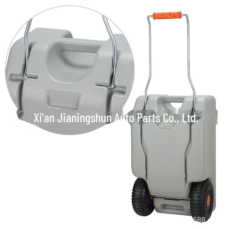 Модифицированный самоходный автодом на колесах, большой бак для воды на 25 л, идеально подходит для кемпинга и путешествий на открытом воздухе.