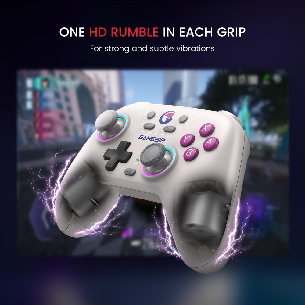 Контроллер GameSir Nova Switch Контроллер Switch Pro Контроллер без чехла Контроллер для Windows PC Совместимость с беспроводным геймпадом Проводное подключение Гироскоп