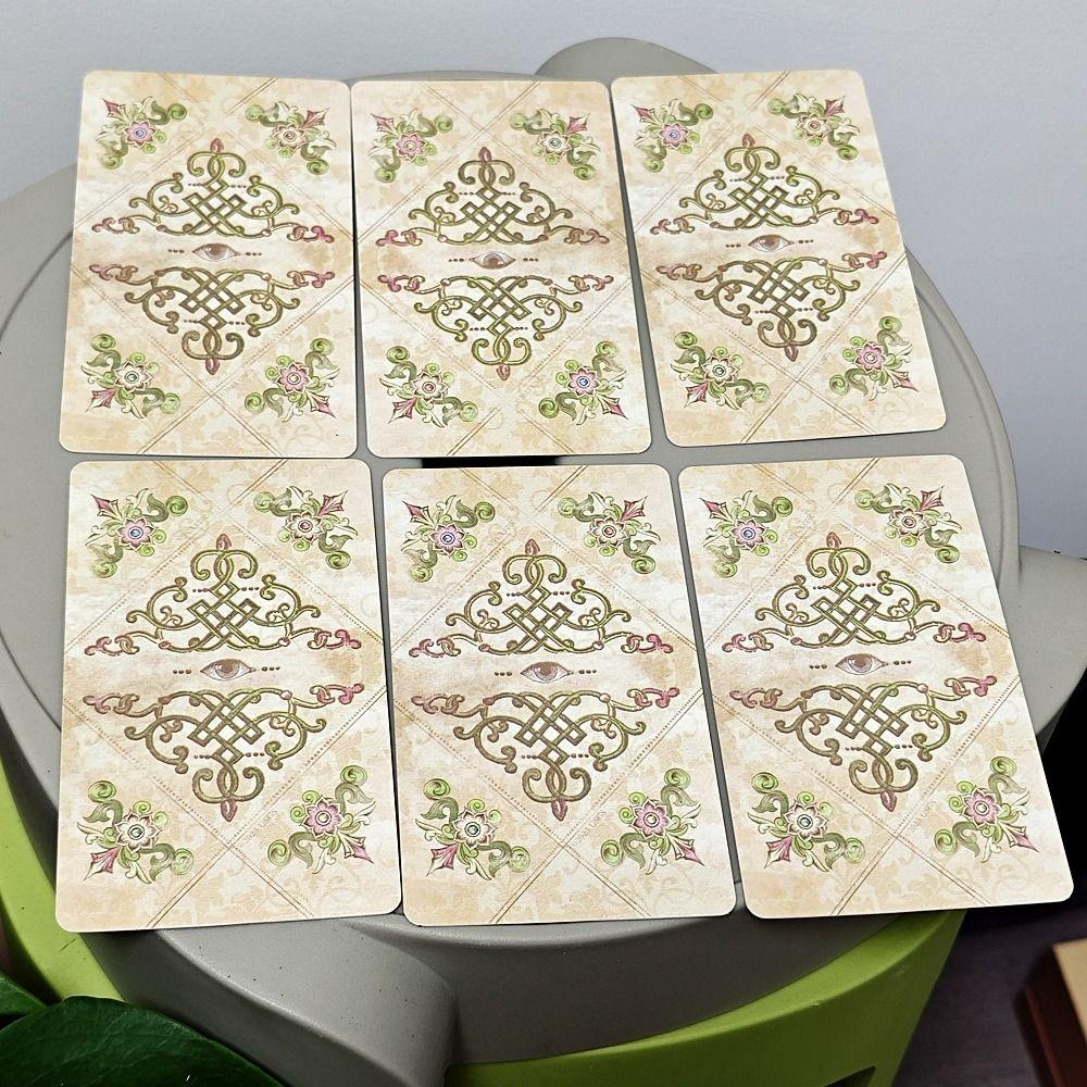 Классическая колода Таро Старого Стиля Двусторонняя Рельефная Винтажные Иллюстрации Инструмент для Гадания и Предсказаний Карточная Игра для Вечеринки