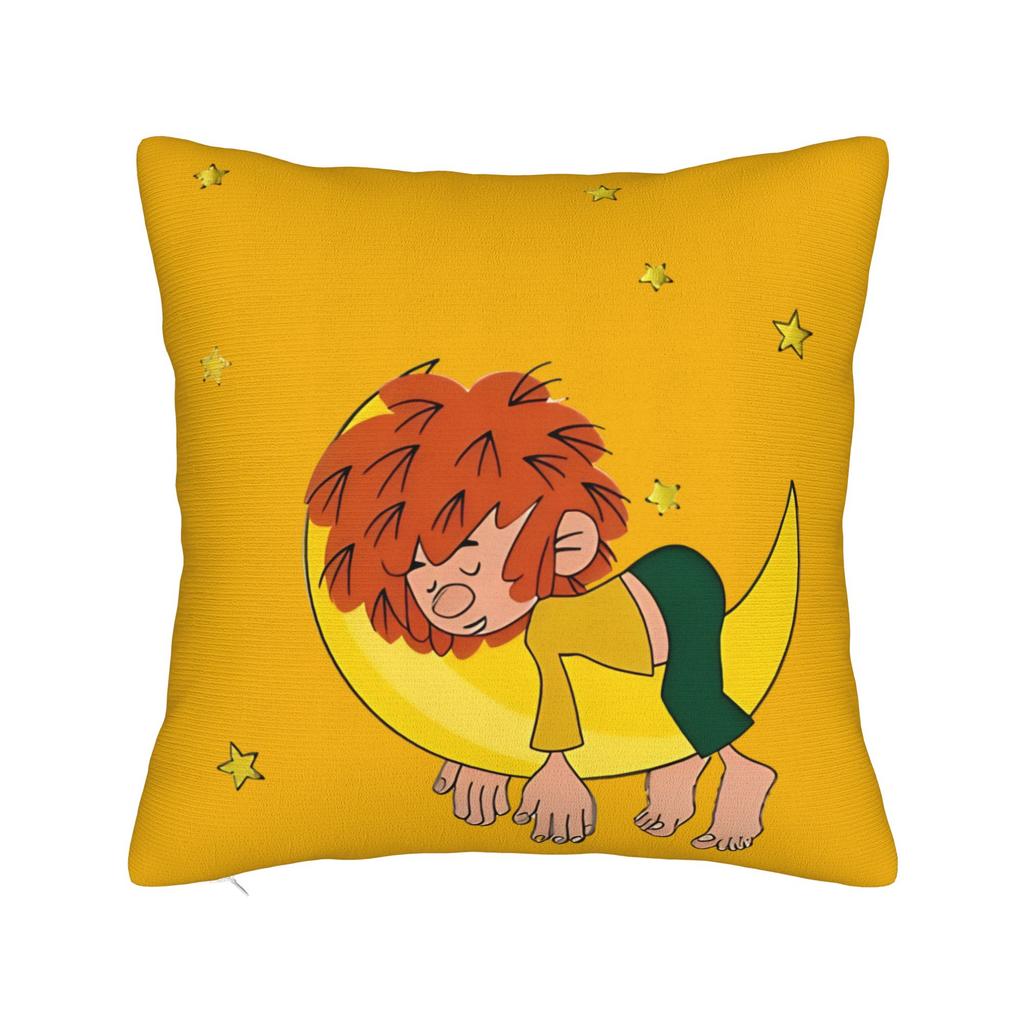 P-Pumuckls Pillowcases Cute Funny Pillow Case For Sofa Couch Bed Living Room Comfy Pillow Cover