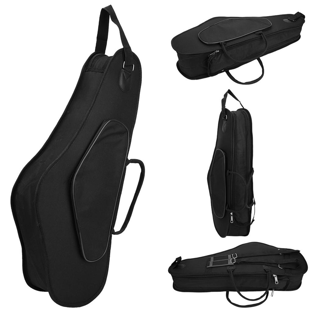 Alto Saxophone E Eb Cotton Bag Waterproof Backpack Carrying Case with Interior Soft Fabric