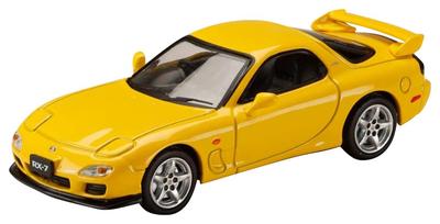 Mazda TYPE R Sunburst R с дисплеем двигателя Sunburst Yellow 1/64 RX-7 (ФД3С) Модель,