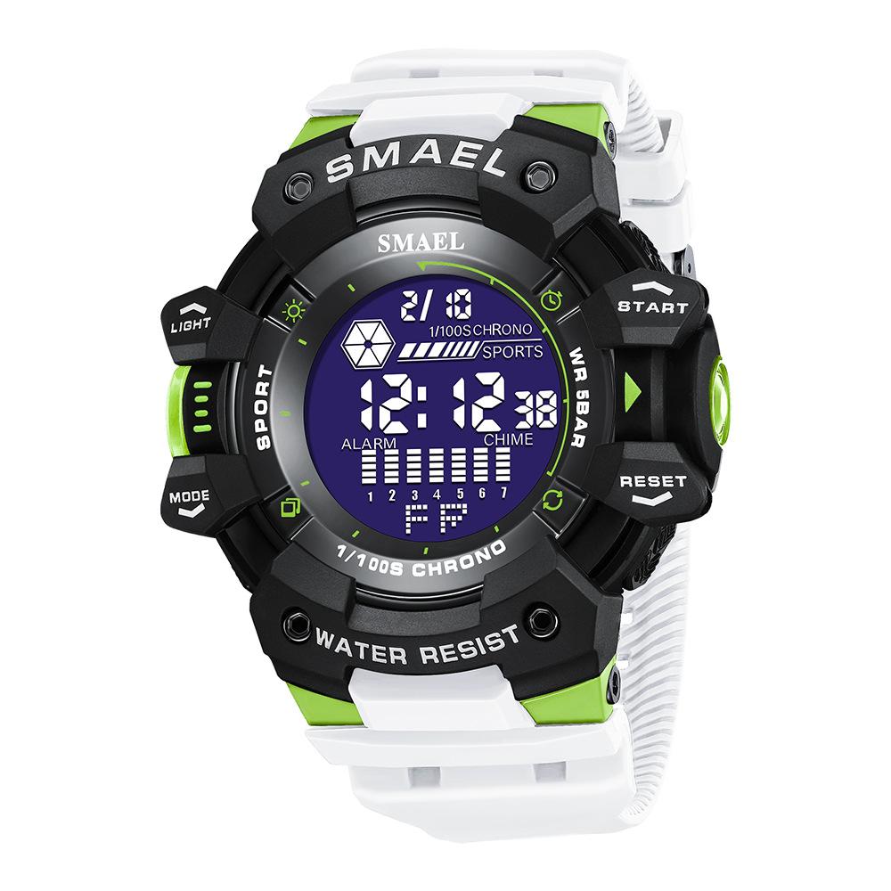 Smael 8050 Electronic Men's Digital Wrist Watches Waterproof Week Display Chronograph Men Digital Watches for Relojes De Hombre