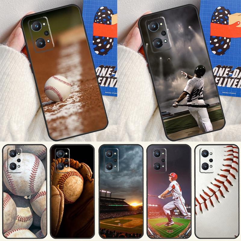 Baseball For Realme GT 6 6T 5 GT7 Pro C61 C75 C55 C51 C21Y C25S C67 C53 13 12 10 11 14 Pro Plus Case