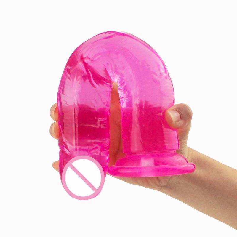 Realistic Dildo for Women Masturbation Suction Cup Soft Jelly Dildo Big Penis Anal Plug Erotic Sex Toy for Adult Sex Masturbator