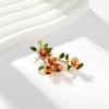 Senior Brooches Flower Leaf Brooch Pins for Women Suit Pendant Fashion Brooches Jewelry