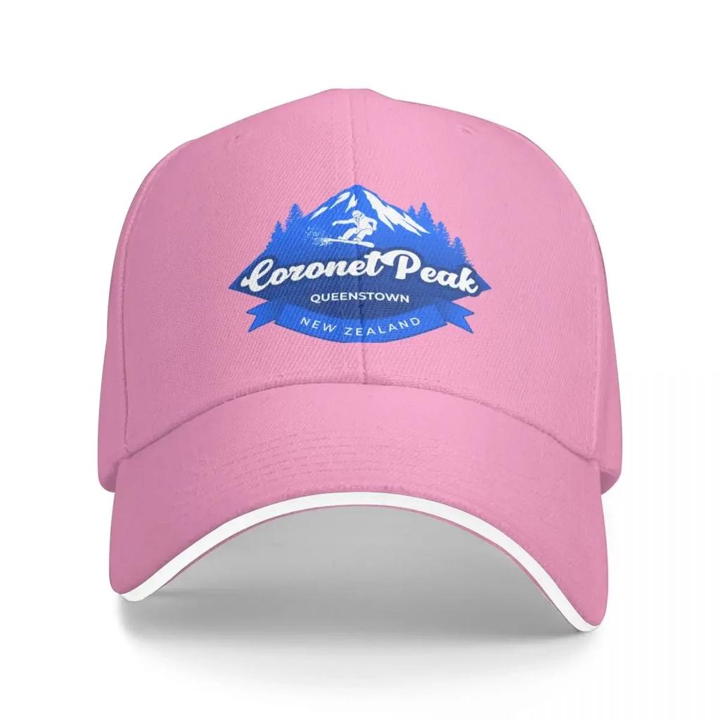 Coronet Peak, Queenstown, Новая Зеландия Бейсбольная кепка Custom Cap черная шляпа дерби Мужская роскошная женская