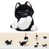Charming Plush Cat Stuffed Animal Keychain High Quality Soft Short Fur Design