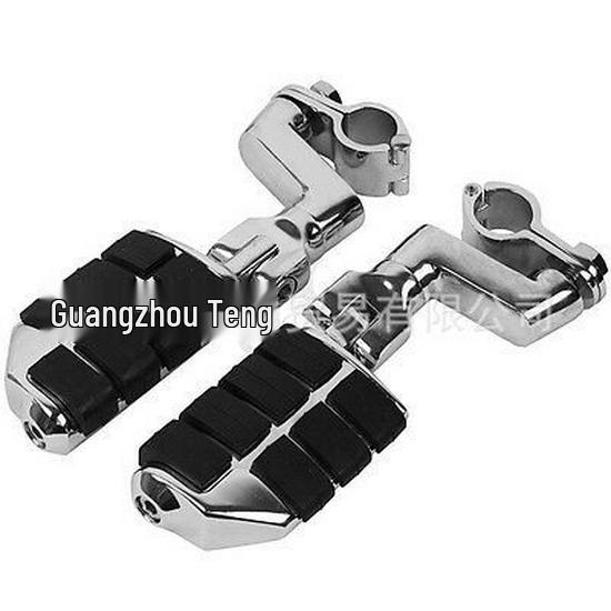 Electroplated 30mm Front Foot Pegs for Harley, Gold Wing, Kawasaki, Suzuki, Yamaha