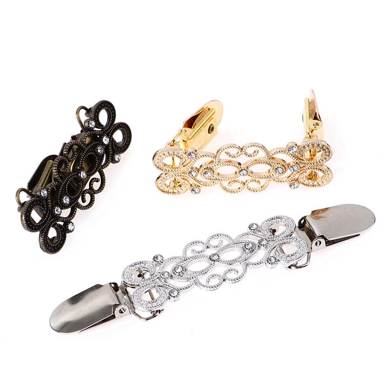 1Pc Sweater Cardigan Clip Duck-Mouth Clip Sweater Pin Brooch Collar Buckles Clothing