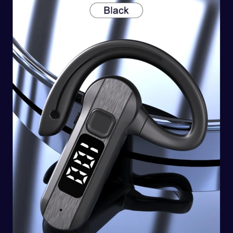 Спортивные наушники Bluetooth 5.2 с костной проводимостью, беспроводная гарнитура с шумоподавлением при беге и микрофоном