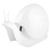 Snail Shape Press Style Soap Liquid Bottle Hand Lotion Dispenser Bathroom Accessories (White)