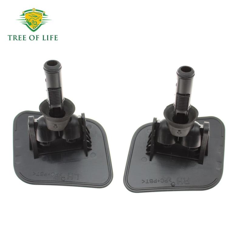 For Kia Sorento Mk I 2006 2007 2008 2009 Right Left Front Bumper Headlight Headlamp Washer Nozzle Cover Jet Cap