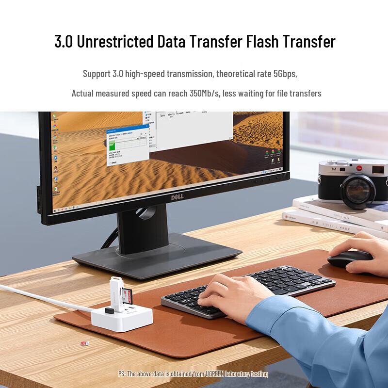 Ugreen 4-портовый USB 3.0 концентратор с кабелем 1,5 м