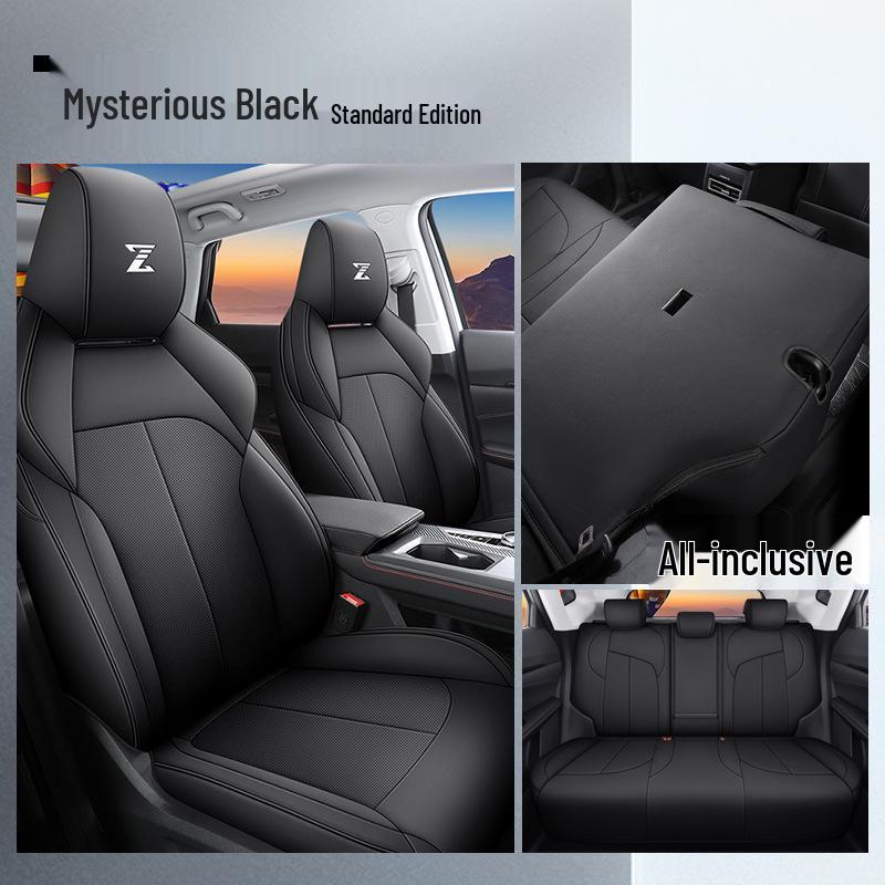 2022 Changan Oshan Z6 Full Coverage Cartoon Seat Cover & Cushion - Blue Whale Design, Four Seasons