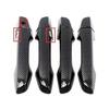 8Pcs Carbon Fiber Car Door Handle Case Cover Trim For Honda CR-V CRV 2017-