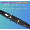 4K HDMI удлинитель конвертер-удлинитель с гнездом на гнездо аудио адаптер для монитора, дисплея, ноутбука, PS4/3, ПК, телевизора, удлинитель кабеля HDMI