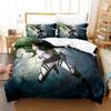New Attack On Titan Bedding Set Single Twin Full Queen King Size Bed Set Adult Kid Bedroom Duvet Cover Sets Anime Bed Sheet Set