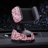 Windshield Phone Holder Crystal Phone Holder Crystal Rhinestones Dashboard Mounts Car Phone Holder