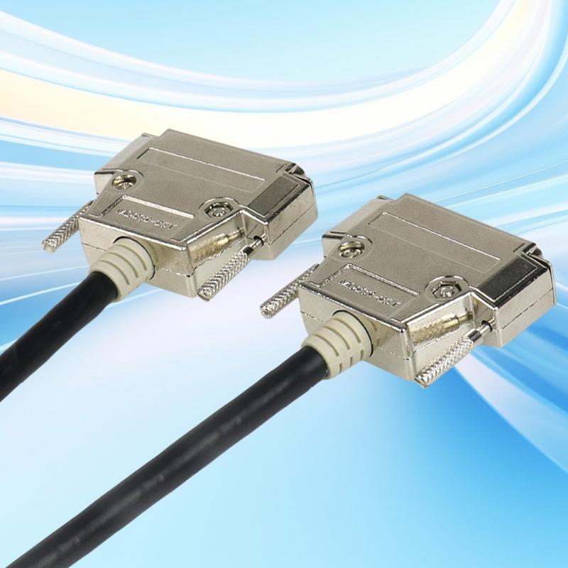 DB25 RS232 Удлинительный кабель Двойное экранирование 26AWG Параллельный порт Последовательный порт Кабель для передачи данных принтера Черный