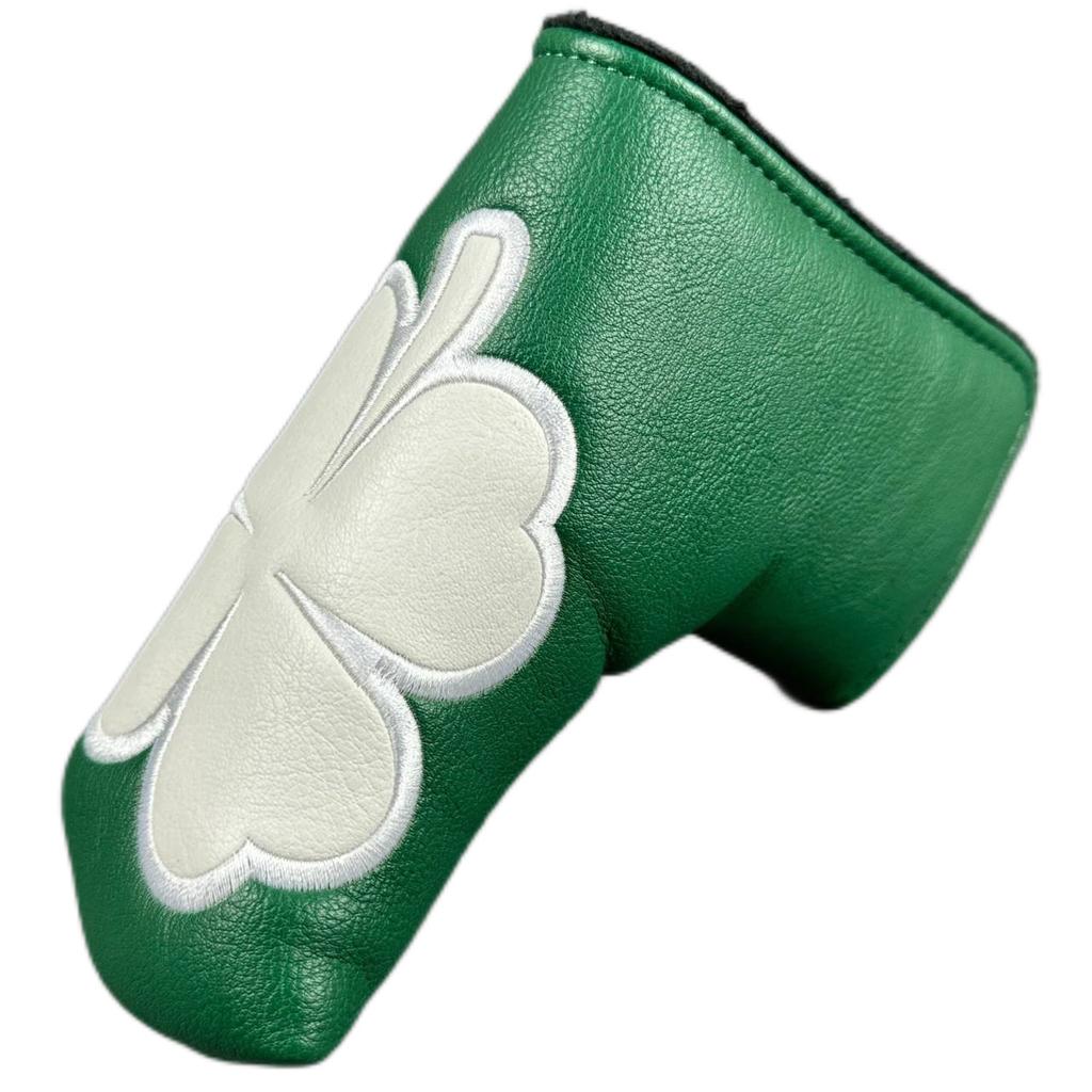 Golf Putter Cover Large Clover Straight Square, Magnet Closure Golf Supplies 2026