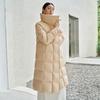 Aolaiyi Women's Short Down Jacket with Metal Buckles