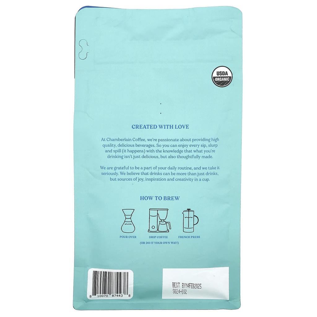 Chamberlain Coffee Сладкий Выдровый Смесь для Теста Торта, Молотый, Средняя Обжарка, 12 унций (340 г)