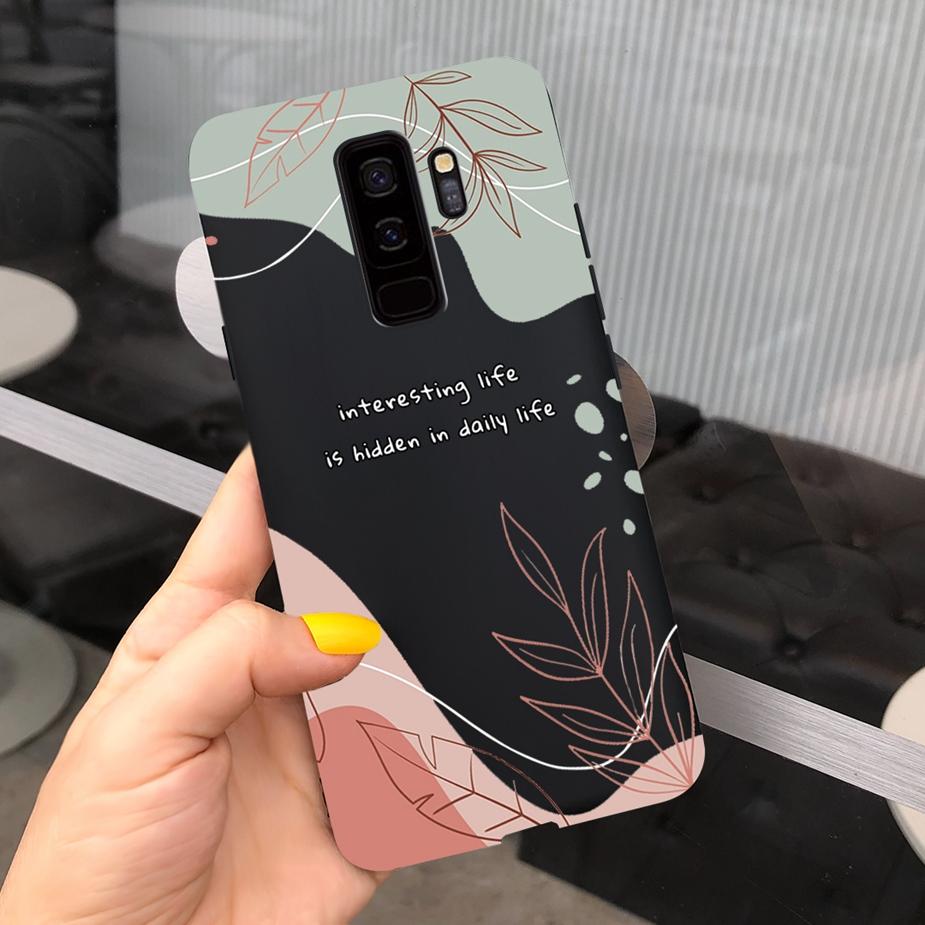 Чехол для Samsung Galaxy S9 Plus Новый Модный Художественный Расписной Чехол Мягкий Тонкий ТПУ Чехол для Телефона Для Samsung S9 S9+ Galaxy S 9 Чехол Coque