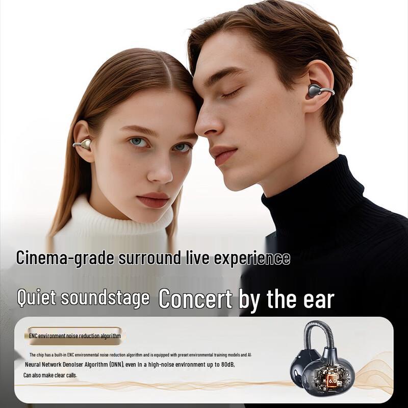 Lenovo LES120 Open-Ear Wireless Bluetooth Sports Gaming Earbuds