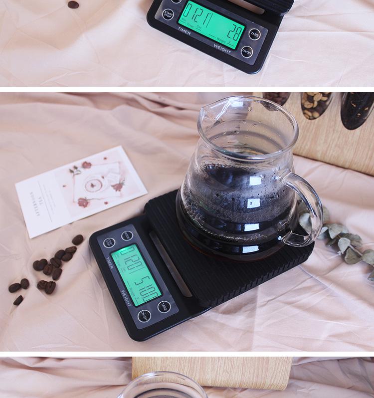 Кофейные весы V60 Precision с таймером — точность 0,1 г для заваренного вручную кофе одного сорта