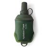 TPU Collapsible Soft Water Bottle Flask Food Grade BPA Free Leakproof Foldable Outdoor Sports Hydration Bottle