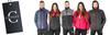 USB heated jacket for women and men, plus size, autumn, insulated, long, xxl, red, size S