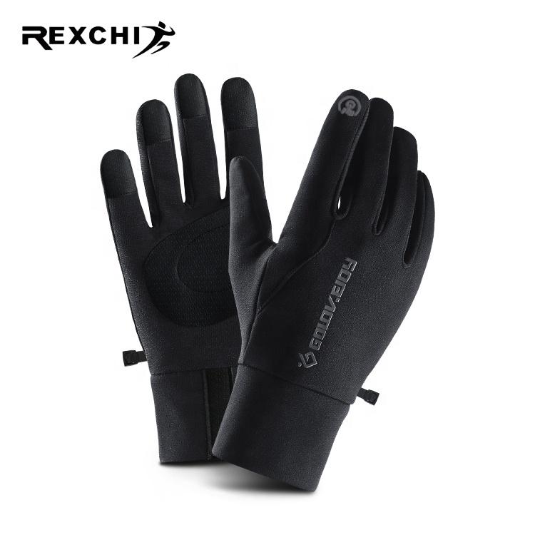 REXCHI DB70 New Style Custom Gloves Men and Women Sport Warm Winter Moto Bicycle Smart Screen Touch Gloves Custom Gloves