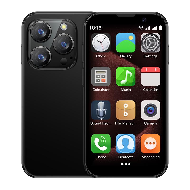 Soyes XS18 PRO 3G Мини-смартфон 3,0 дюйма MTK6580 Четырехъядерный 2 ГБ ОЗУ 16 ГБ ПЗУ Две SIM-карты 2 МП Type-C Bluetooth Mp3 WIFI Распознавание лица WCDMA Android Мобильный телефон