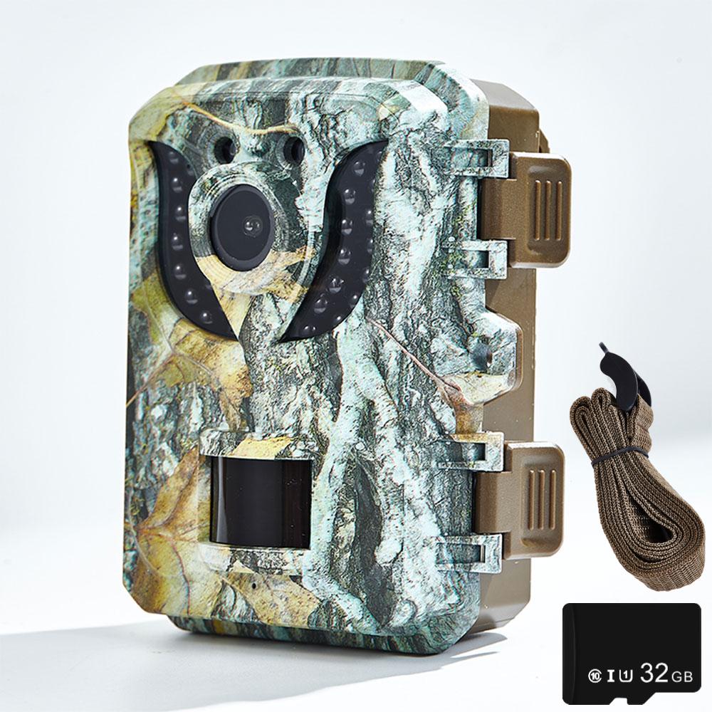 DL005 Мини камера для охоты HD 16MP 1080P инфракрасное ночное видение водонепроницаемая камера для наблюдения за дикой природой для мониторинга животных